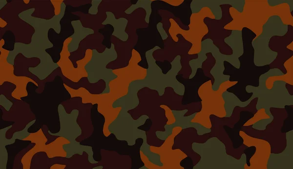 Vector Patrón Piel Camuflaje Militar Abstracto Sin Costuras Completo Para — Archivo Imágenes Vectoriales