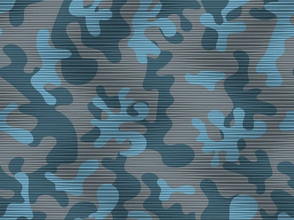 Linee Mezze Tinte Moderne Senza Cuciture Modello Camouflage Arredamento Tessile — Vettoriale Stock