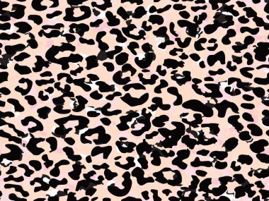 Kusursuz leopar çita desenli hayvan derisi desenli. Tekstil kumaş baskısı için pembe modern tasarım. Moda kullanımı için uygun.