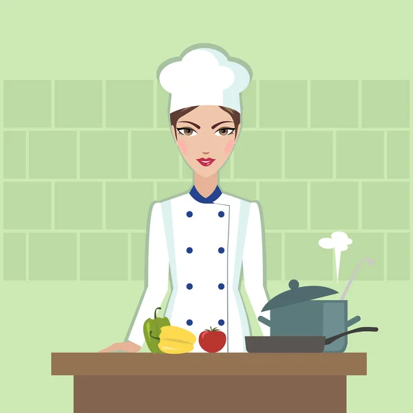 Chef woman cartoon Vector Art Stock Images | Depositphotos Chef woman cartoon Vector Art Stock Images | Depositphotos