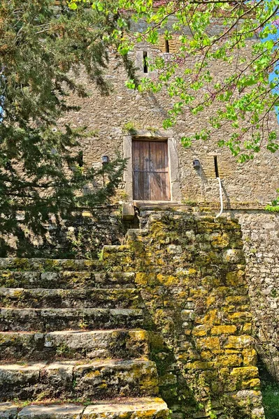 Las ruinas de la ciudad Butrint en Albania Sur de Saranda — Foto de Stock