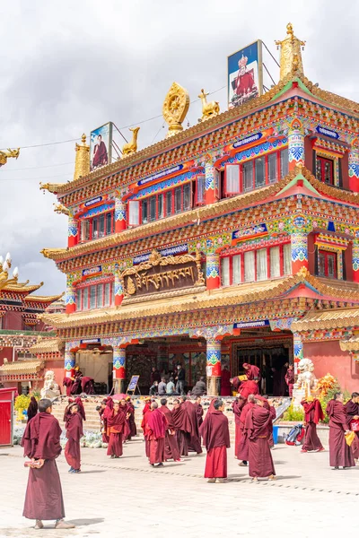 Sichuan China 2020 Vista Academia Larung Larung Gar Tíbet —  Fotos de Stock