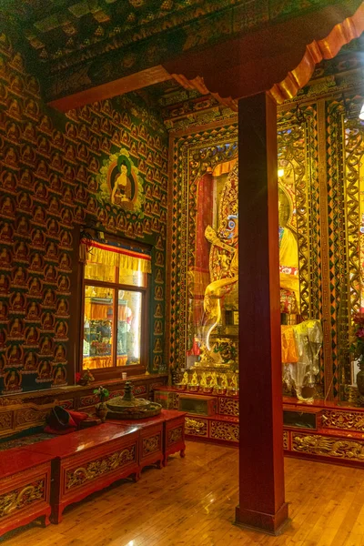 西藏古旧佛寺内的风景 — 图库照片