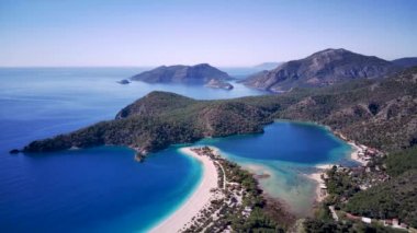 İzleme yolları arasında doğal parka inanılmaz yüksek açı manzarası: Güney Türkiye, Antalya ve Mugla 'da 