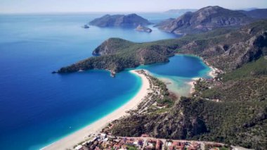 İzleme yolları arasında doğal parka inanılmaz yüksek açı manzarası: Güney Türkiye, Antalya ve Mugla 'da 
