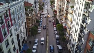 Aydın 'ın başkenti Aydın' ın havadan çekilmiş fotoğrafı - Aydın 'ın Aydın kenti, güneşli bir günde İHA' nın en yüksek noktasından havalandı. Şehir merkezinde ve parklarda inanılmaz bir hava manzarası var..