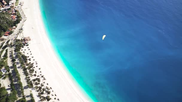 Incroyable Belle Vue Panoramique Depuis Drone Parc Naturel Oludeniz Lagune — Video