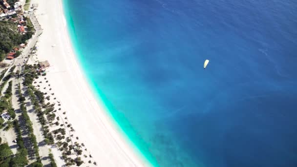 Incroyable Belle Vue Panoramique Depuis Drone Parc Naturel Oludeniz Lagune — Video