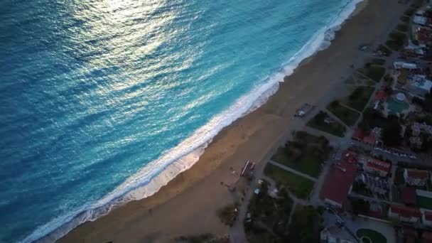 Incroyable Belle Vue Panoramique Depuis Drone Parc Naturel Oludeniz Lagune — Video