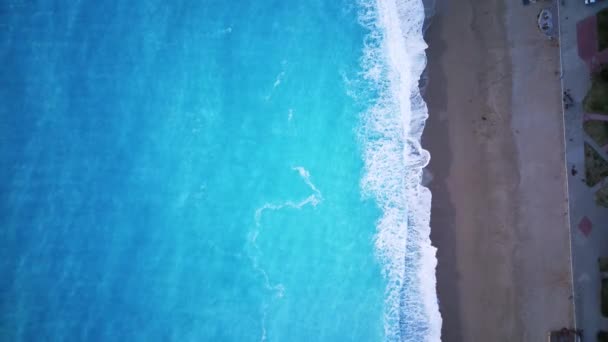 Incroyable Belle Vue Panoramique Depuis Drone Parc Naturel Oludeniz Lagune — Video