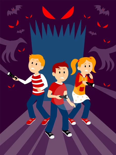 Perili ev Clipart çocuklarda
