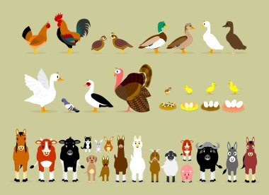 Cartoon Farm Characters (Part 2)