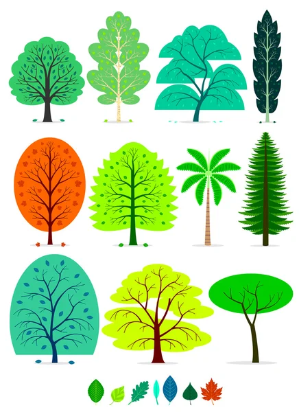 Trees Stock Vector