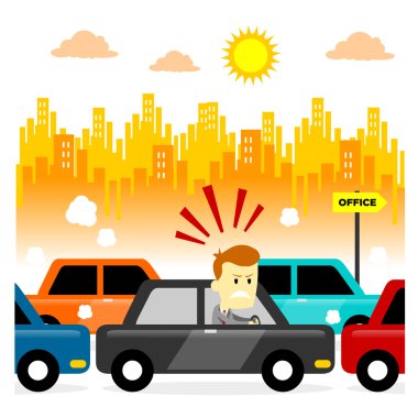 trafik sıkışıklığı