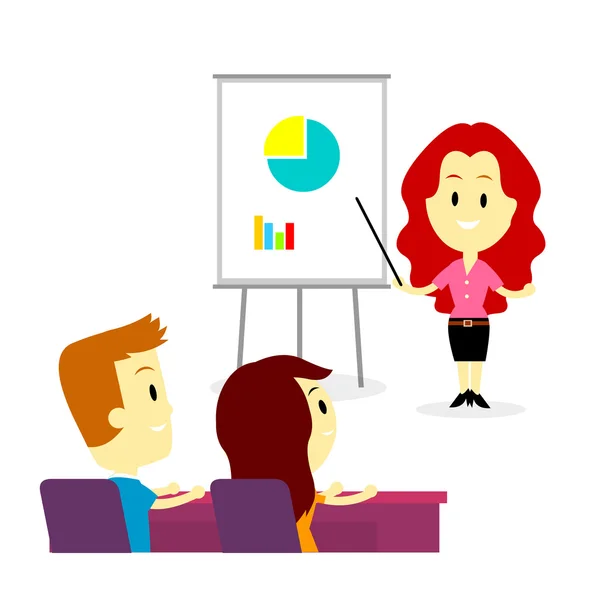 Business Training and Development Program Stock Illustration