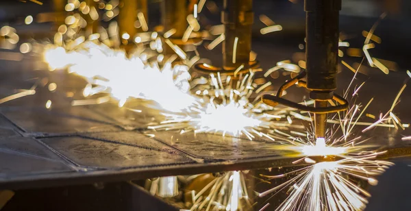 CNC gasol skärning — Stockfoto