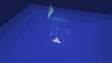 Yatırım tasarımı, Küresel Borsa, Akıcı Ticaret Ekranı için grafik öğesi. Ticaret için büyük veri.