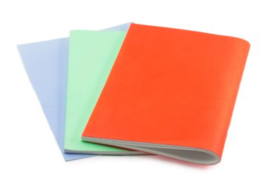 Beyaz arka plan üzerinde izole üç dizüstü bilgisayarlar