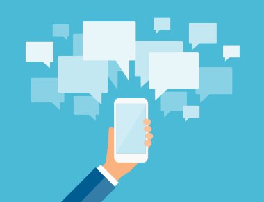 iş mobil iletişim ve socail bağlantı online