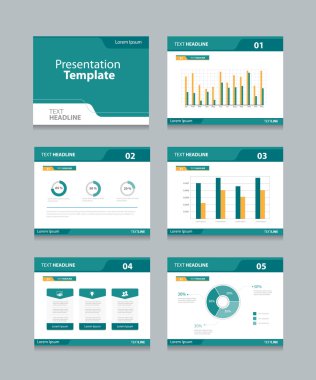Vector template presentation slides background design.info graphs and charts . slides design.flat style.
