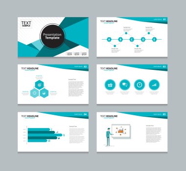abstract vector business presentation template slides background design .info graphic