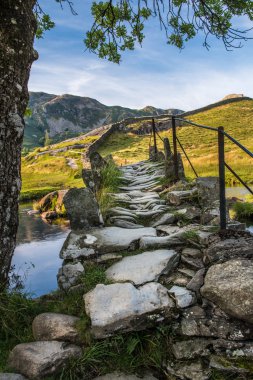 Eski nehir Brathy, küçük Langdale üzerinde köprü