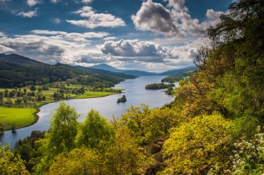 Queens görünümü, loch tummel