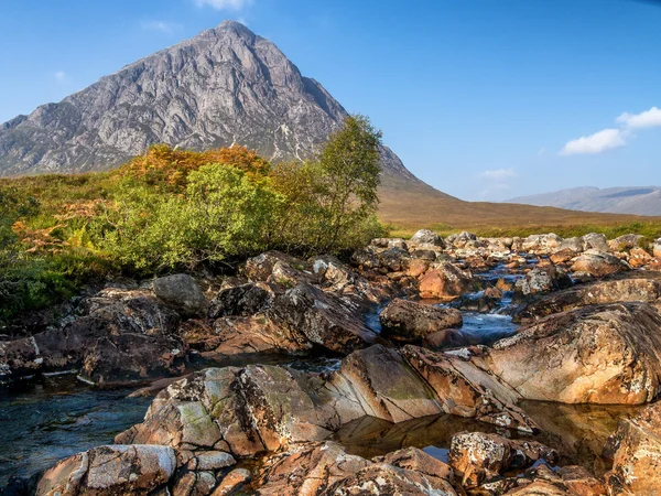 Buachaille etive mor Güz — Stok fotoğraf