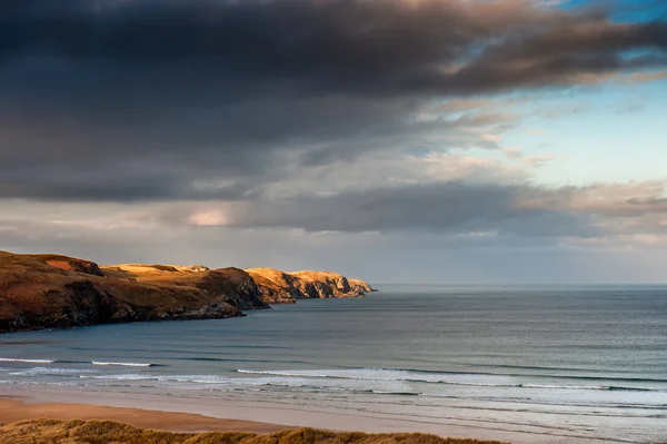 Strathy Point in Winter sunshine — Stock Photo, Image