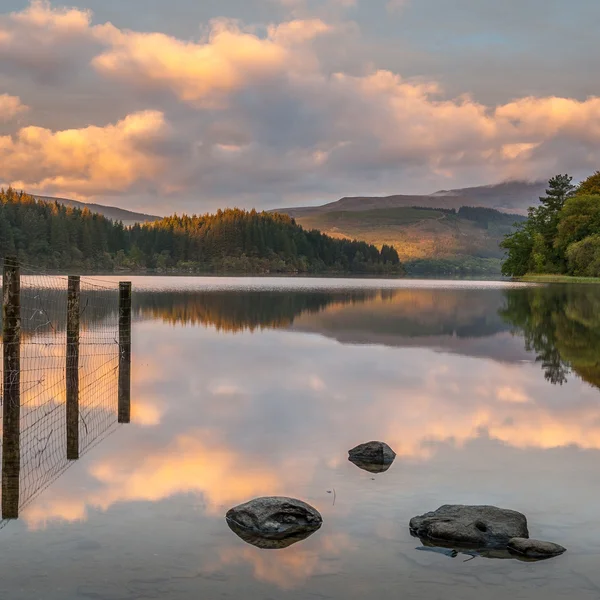Loch Ard riflessioni — Foto Stock