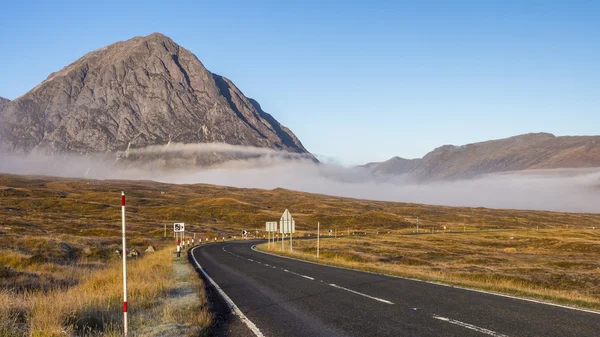 Glencoe road in Autumn — Stock Photo, Image