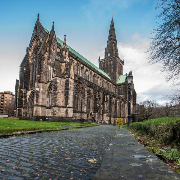 L'extérieur de la cathédrale de Glasgow — Photo