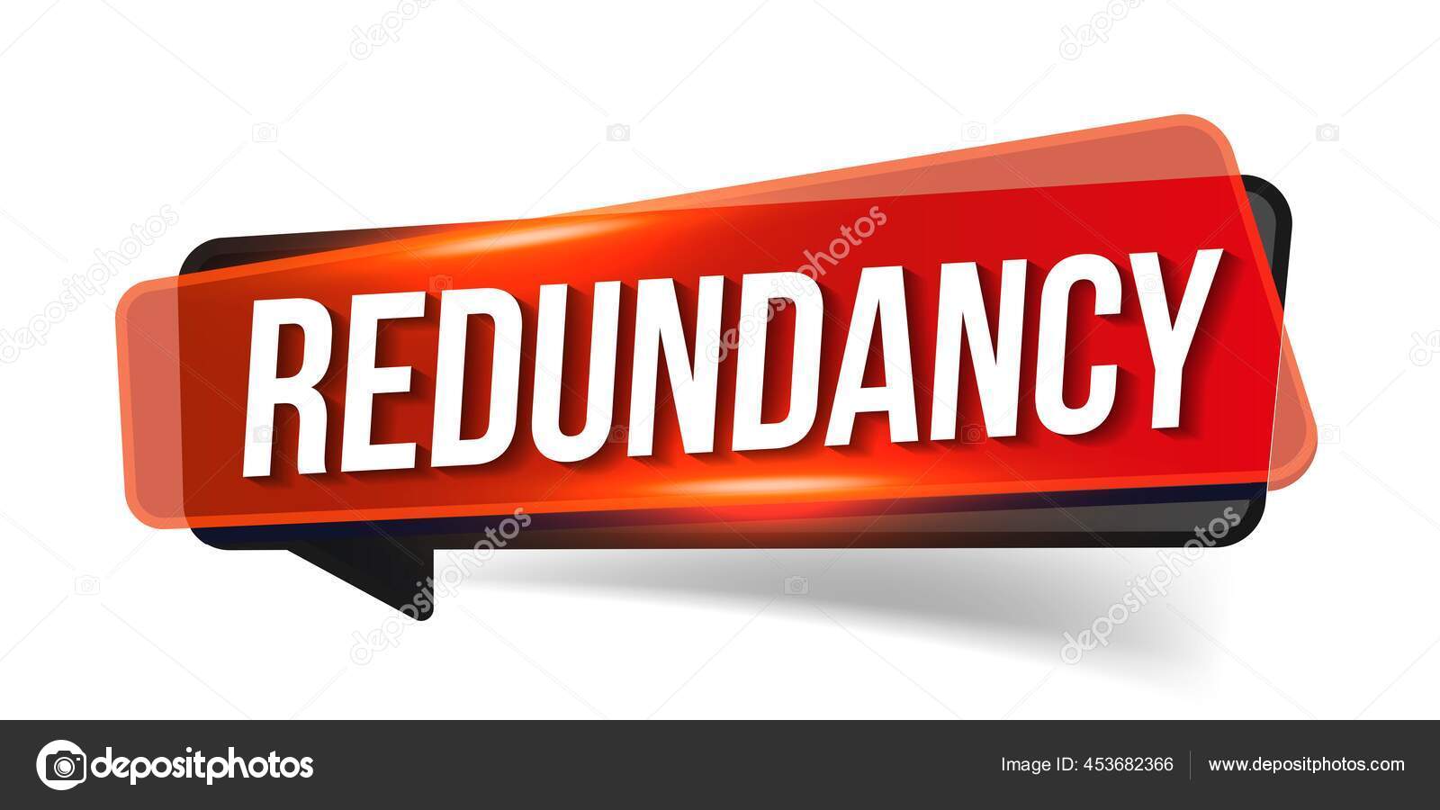 Reservation Red Banner White Background Stock Vector Image by