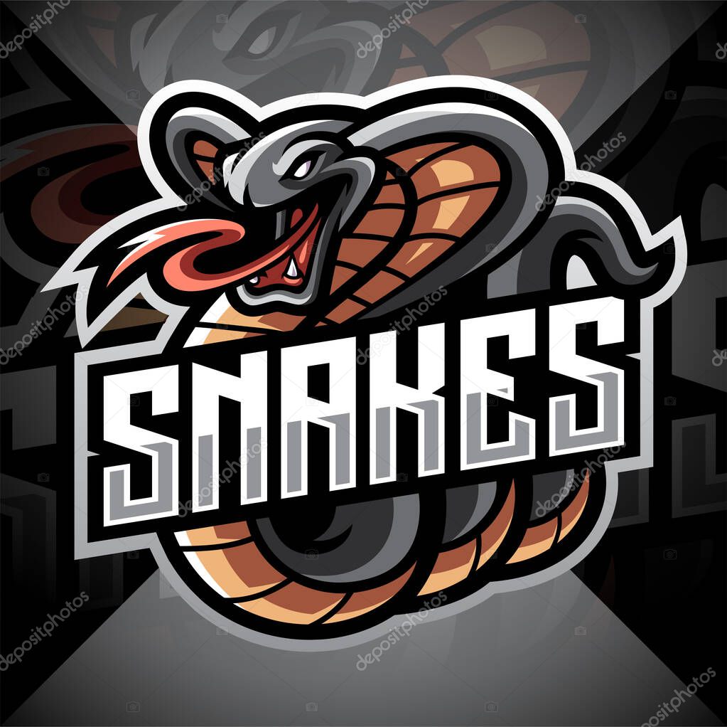 Cobra esport mascot logo