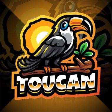 Taucan Esport maskot logosu tasarımı