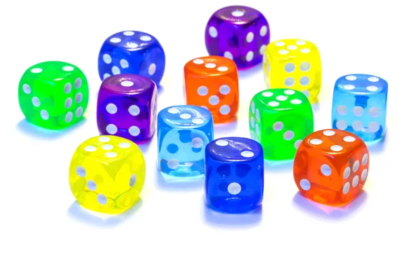 Many dices. — Stock Photo, Image