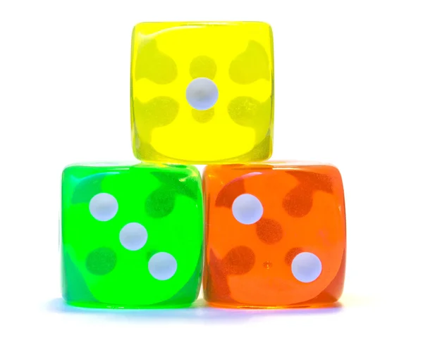 A ranking of dice — Stock Photo, Image