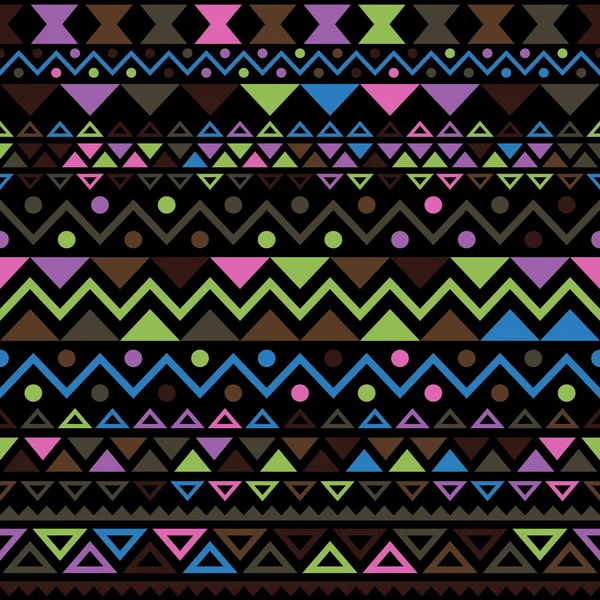 Pattern of Tribal Geometric — Stock Vector