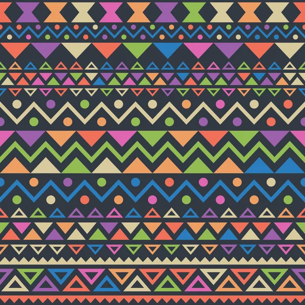 Patroon van Tribal geometrische — Stockvector