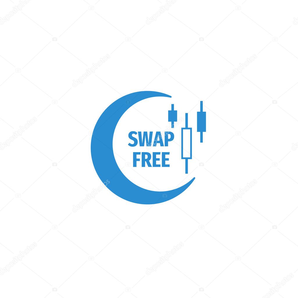 Islamic Swap Free Label for trading websites or posts