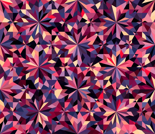 Mozaïek geometrische patroon — Stockvector