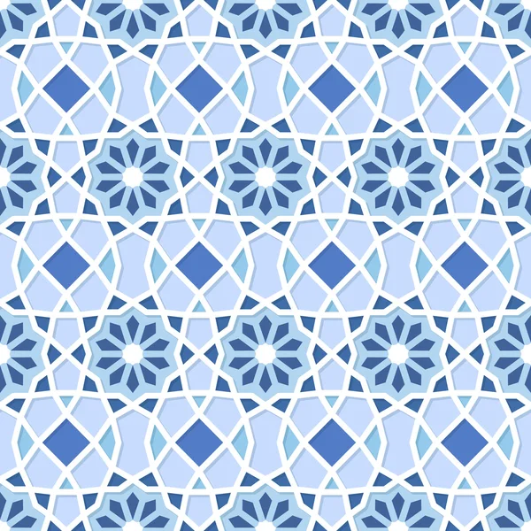 Ornamental Seamless Islamic Pattern — Stock Vector