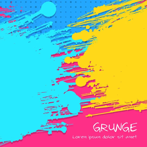 Fundo grunge multicolorido — Vetor de Stock