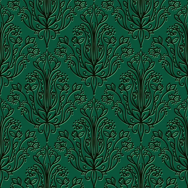 Damask wallpaper — Stock Vector