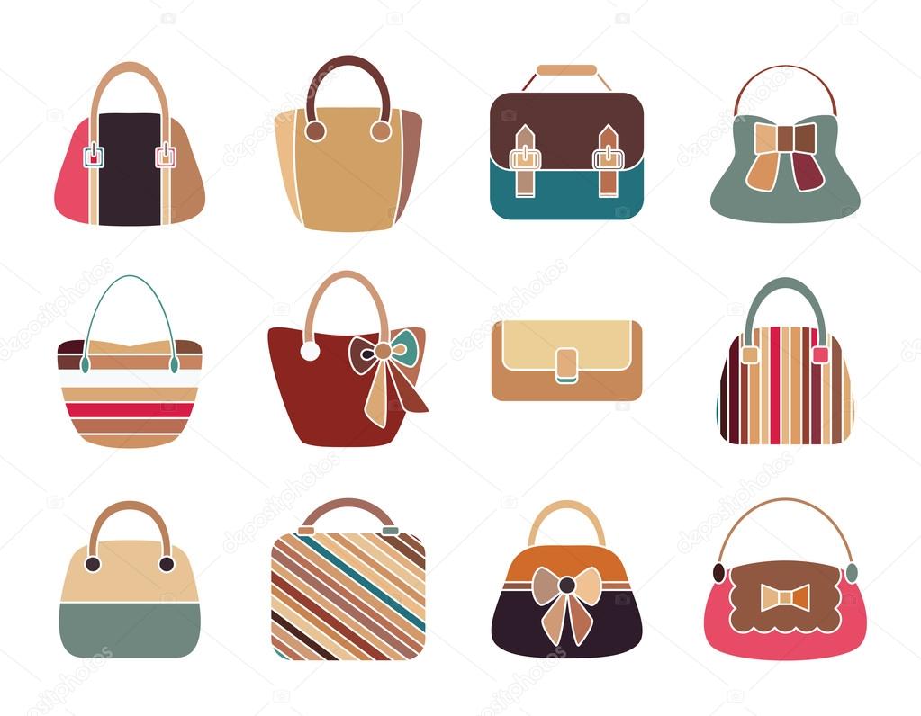 Collection of Retro Woman Bags