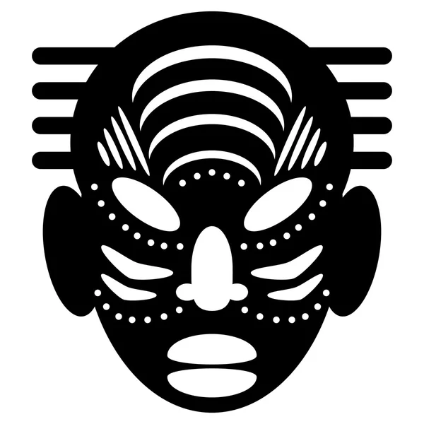 Masques africains design tribal — Image vectorielle