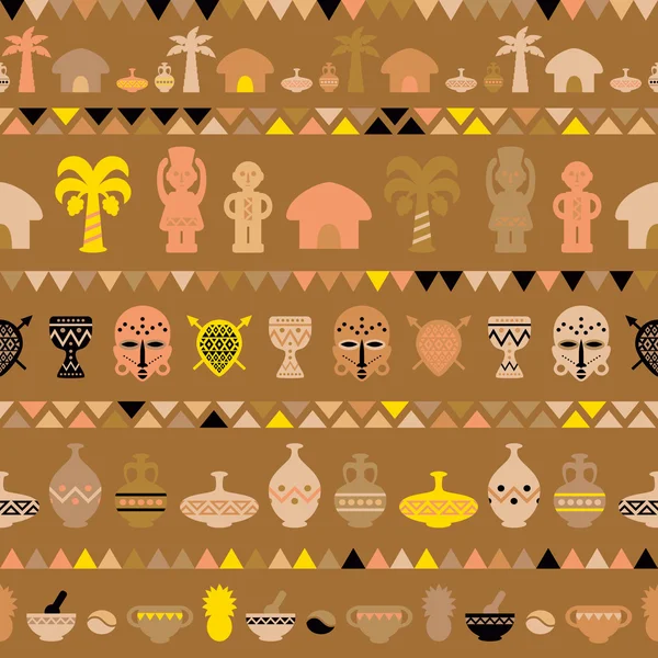 Modèle tribal africain — Image vectorielle