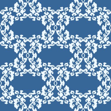 Soyut, dikişsiz çiçek deseni