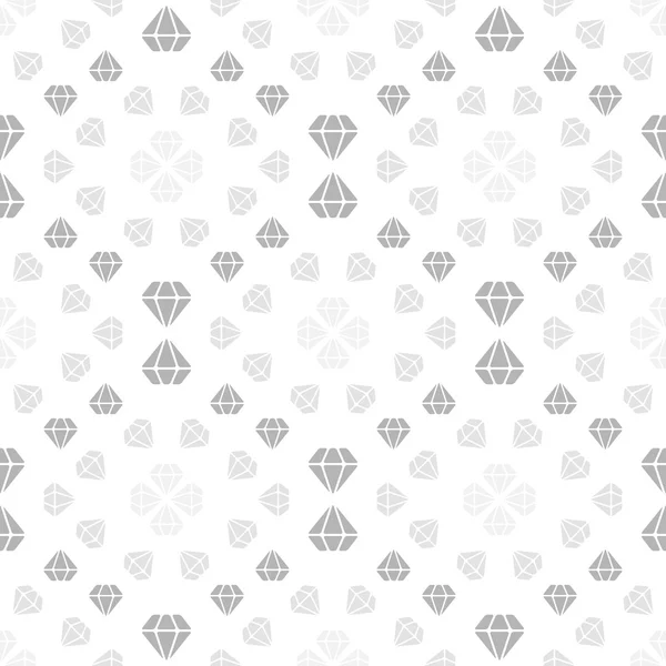 Light seamless pattern with diamonds — Stock Vector