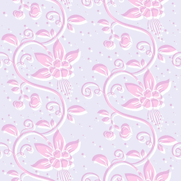 Modèle floral sans couture — Image vectorielle